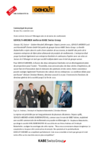 Janvier 2021 – GEHOLIT+WIEMER renforce KABE Swiss Group