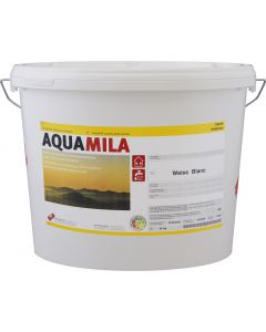 AQUAMILA Wohnraumfarbe Innen Weiss